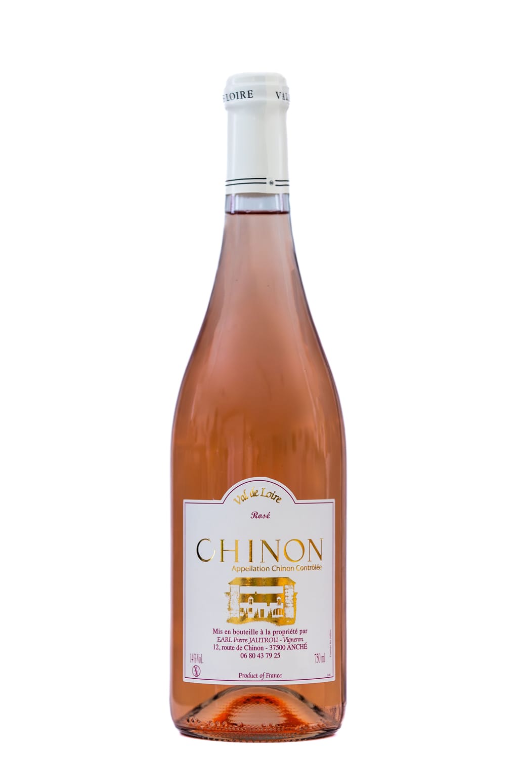Bouteille Chinon Rosé Domaine Jautrou
