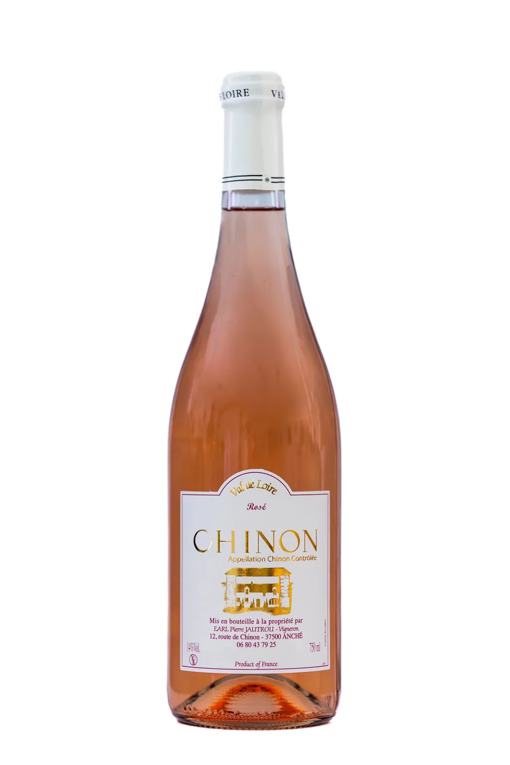 Bouteille Chinon Rosé Domaine Jautrou